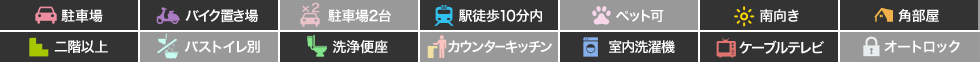 T’s sTyle(ティーズスタイル) 301の特徴アイコン