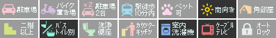 アヴィタションWISE 101設備アイコン
