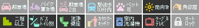 カゼッタ ドゥーエ 302設備アイコン