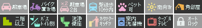 八万町 マンション 1LDK 301設備アイコン