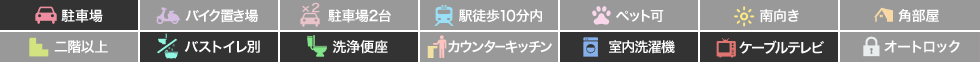 ベネヴォレンテC 105の特徴アイコン