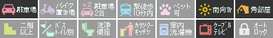 南矢三町 アパート 3LDK 東設備アイコン