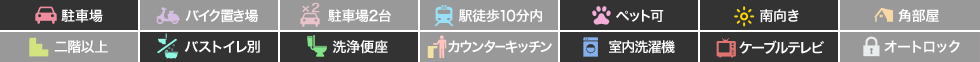 ドルチェOK. 101の特徴アイコン