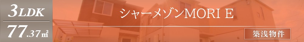 シャーメゾンMORI E表紙