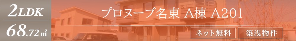 プロヌーブ名東 A棟 A201表紙