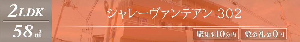 シャレーヴァンテアン 302表紙