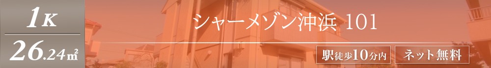 シャーメゾン沖浜 101表紙