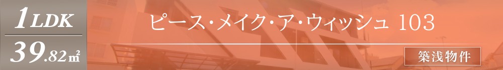 ピース・メイク・ア・ウィッシュ 103表紙