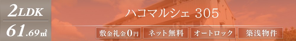 ハコマルシェ 305表紙