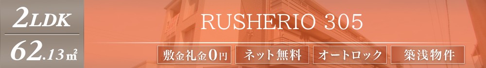 RUSHERIO 305表紙