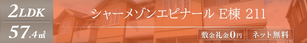 シャーメゾンエピナール E棟 211表紙