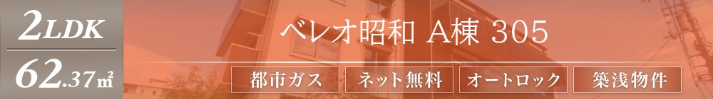 ベレオ昭和 A棟 305表紙