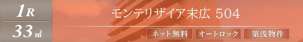 モンテリザイア末広 504表紙