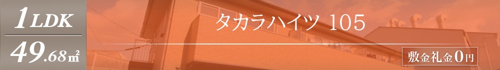 タカラハイツ 105表紙