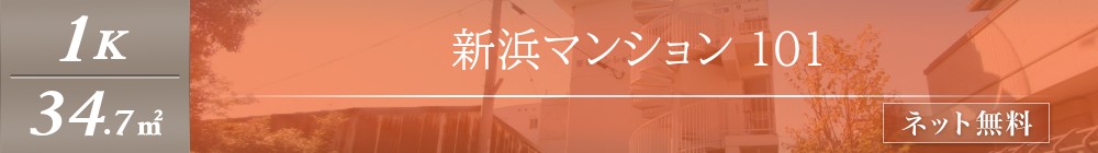 新浜マンション 101表紙