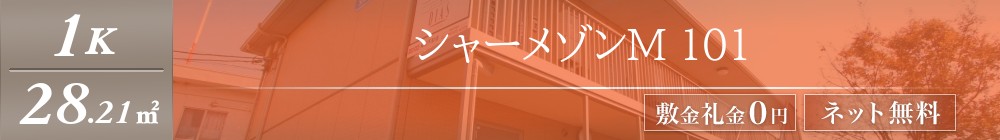 シャーメゾンM 101表紙