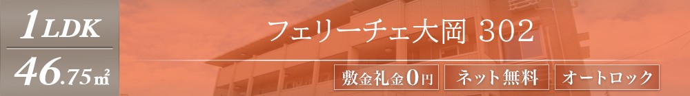フェリーチェ大岡 302表紙