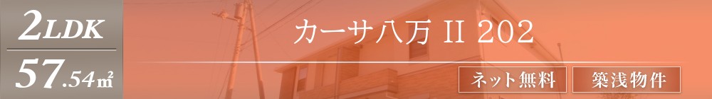 カーサ八万 II 202表紙