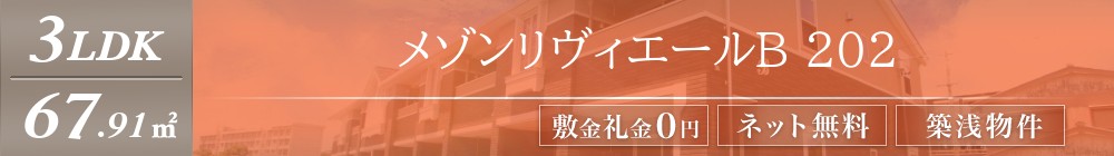メゾンリヴィエールB 202表紙