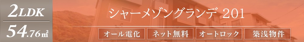 シャーメゾングランデ 201表紙