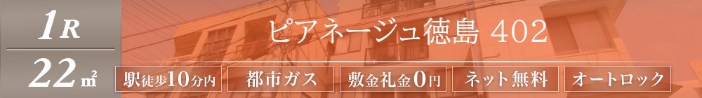 ピアネージュ徳島 402表紙