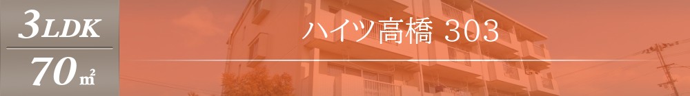 ハイツ高橋 303表紙