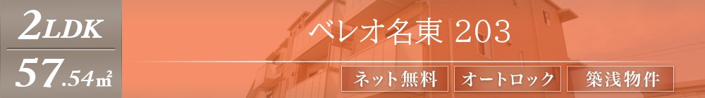 ベレオ名東 203表紙