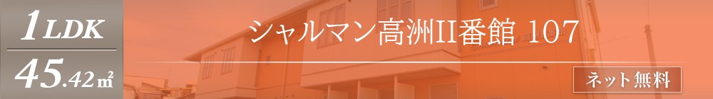 シャルマン高洲II番館 107表紙