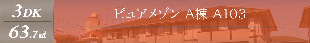 ピュアメゾン A棟 A103表紙