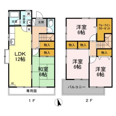 NEO SITE A-3の間取り図