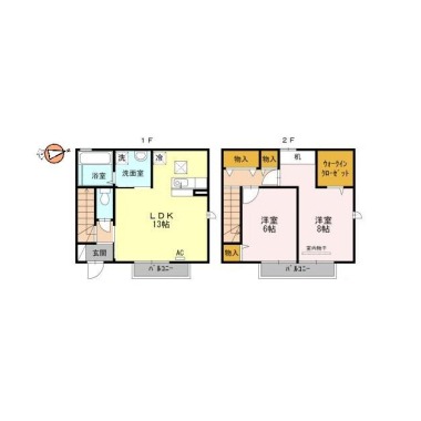 シンフォニエッタ 5の間取り図