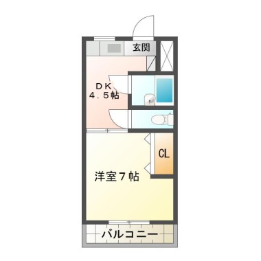 シャトー新星 23の間取り図