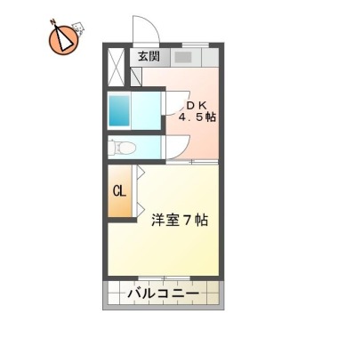 シャトー新星 32の間取り図