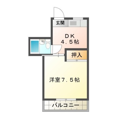 シャトー新星 41の間取り図