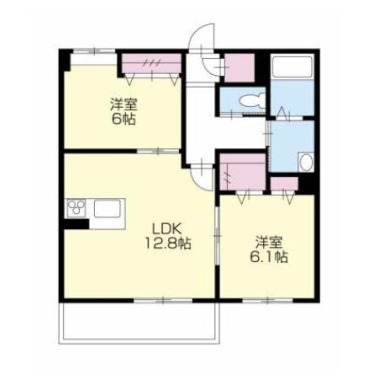 BEREO.KAWANO 303の間取り図