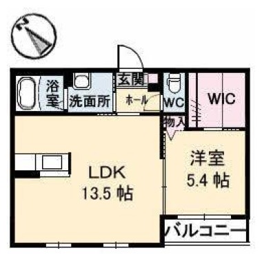シャーメゾンエピナールII番館 202の間取り図