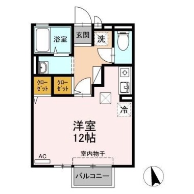 サンセリエ昭和 103の間取り図