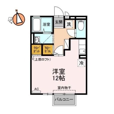 サンセリエ昭和 201の間取り図