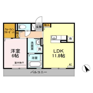 英 102の間取り図