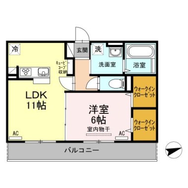 フトゥーロ 102の間取り図