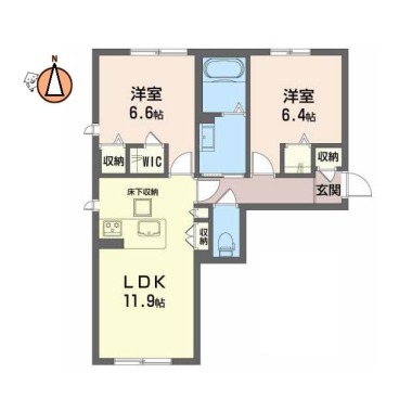 FORENABRUN徳島 103の間取り図