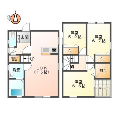 フィットタウン名東I Aの間取り図