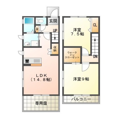 Orthosie(オーソシエ) 101の間取り図