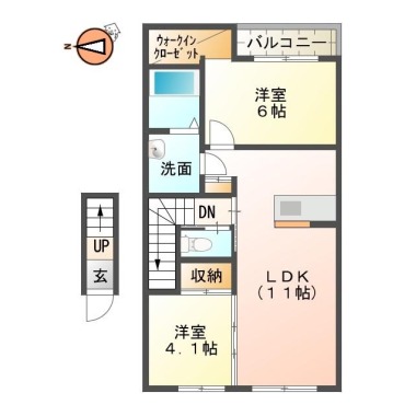 LiveStyleVI 210の間取り図