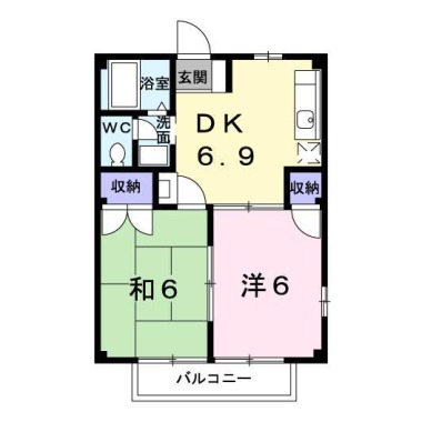 158 201の間取り図