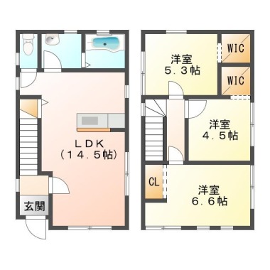Lorbeer(ロルベーア) Aの間取り図