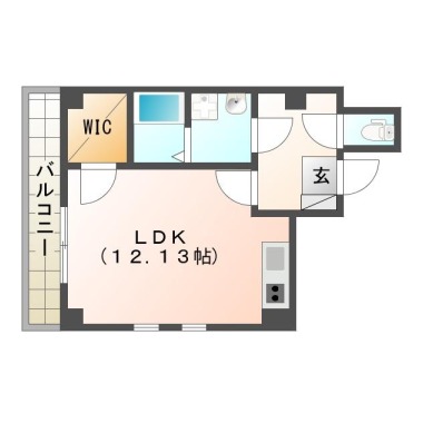 Costa Riviera 303の間取り図
