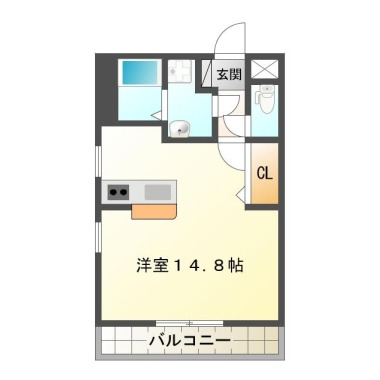 Costa Riviera 601の間取り図