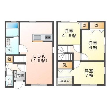 フィットガーデン名東 B1の間取り図