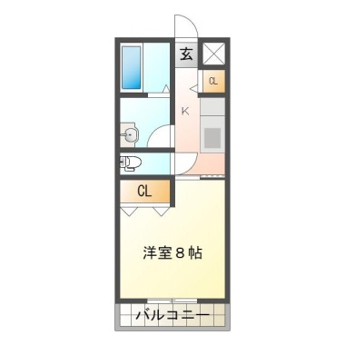 ピース・カルマ 101の間取り図